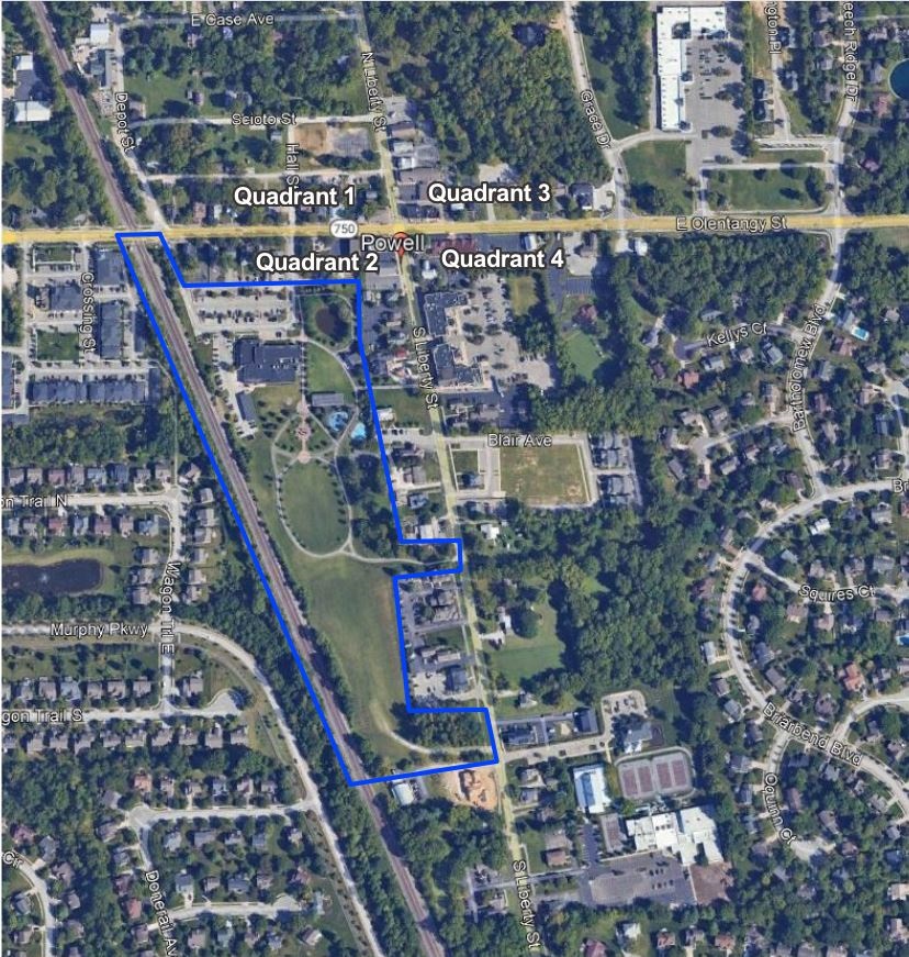 Village Green Master Plan Map