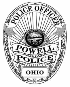 City of Powell, Ohio | Police badge